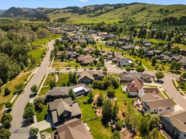2497 Northview, Bozeman, MT 59715 - aerial view of residential area featuring a mountainous background