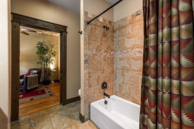 2497 Northview, Bozeman, MT 59715 - full bathroom featuring shower / tub combo and toilet