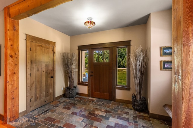 2497 Northview, Bozeman, MT 59715 - entryway with stone tile flooring