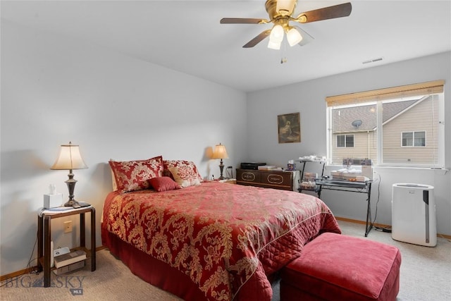 1030 N River Rock St, Belgrade, MT 59714 - bedroom featuring carpet and ceiling fan