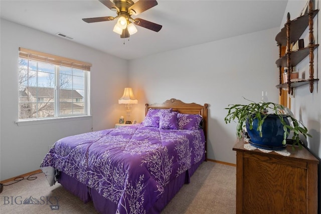 1030 N River Rock St, Belgrade, MT 59714 - bedroom featuring carpet flooring and a ceiling fan