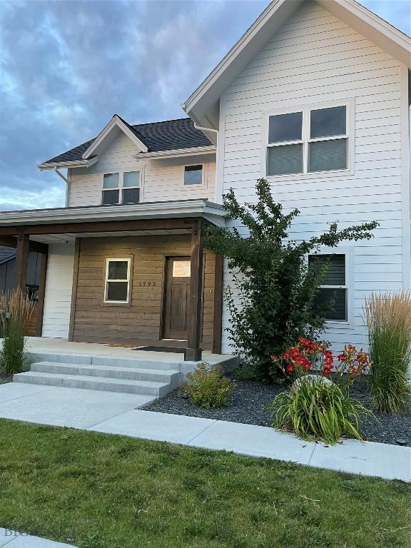 1792 Windrow Dr, Bozeman, MT 59718 - view of front of property featuring a porch