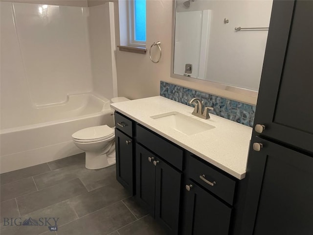 1792 Windrow Dr, Bozeman, MT 59718 - full bath with vanity, bathtub / shower combination, and tile patterned floors