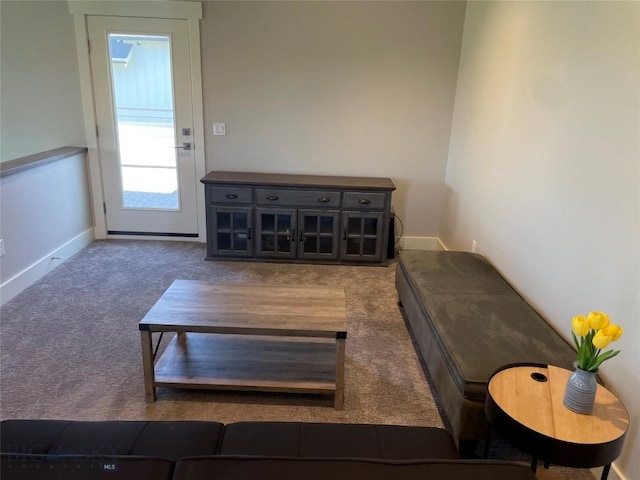 1792 Windrow Dr, Bozeman, MT 59718 - living area featuring carpet floors and baseboards