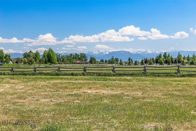 164 Wapiti Way, Bozeman, MT 59718 - view of yard with a rural view and a mountain view