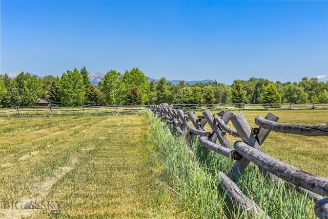 164 Wapiti Way, Bozeman, MT 59718 - view of yard with a view of rural / pastoral area