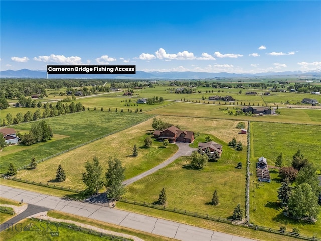 164 Wapiti Way, Bozeman, MT 59718 - aerial view of sparsely populated area with mountains and a pastoral area