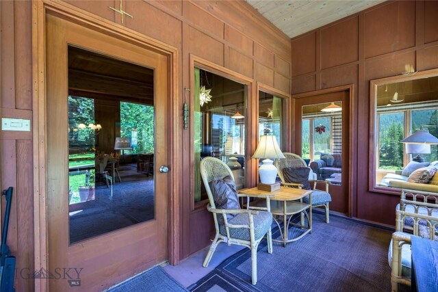 100 Nez Perce Rd, Butte, MT 59701 - view of sunroom