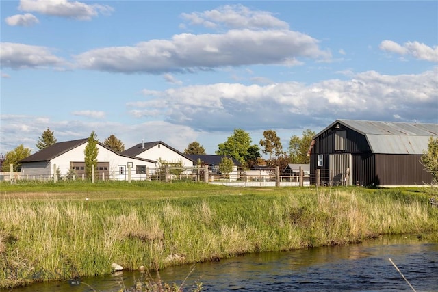 3950 Floweree, Helena, MT 59602 - water view with a barn