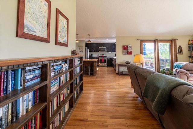 3950 Floweree, Helena, MT 59602 - living area with light wood-style flooring