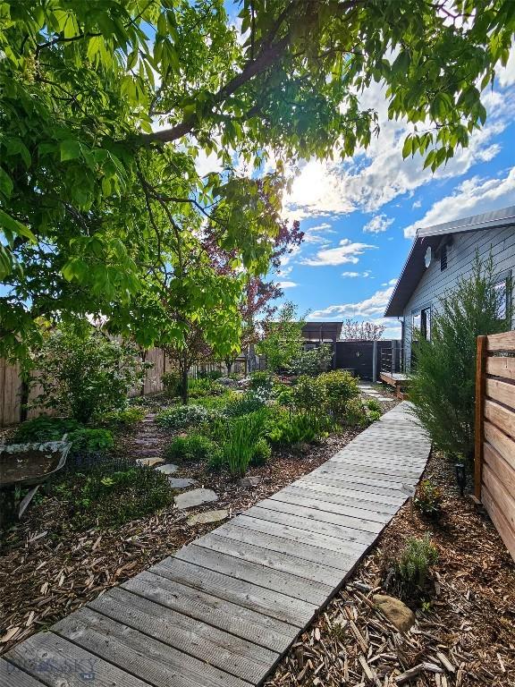 3950 Floweree, Helena, MT 59602 - view of fenced backyard