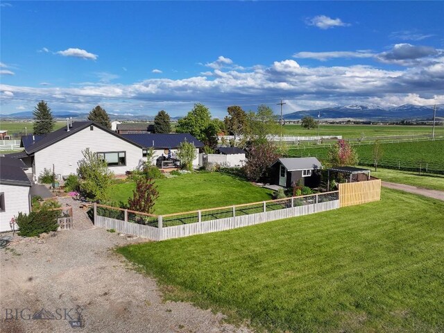 3950 Floweree, Helena, MT 59602 - view of yard with a rural view