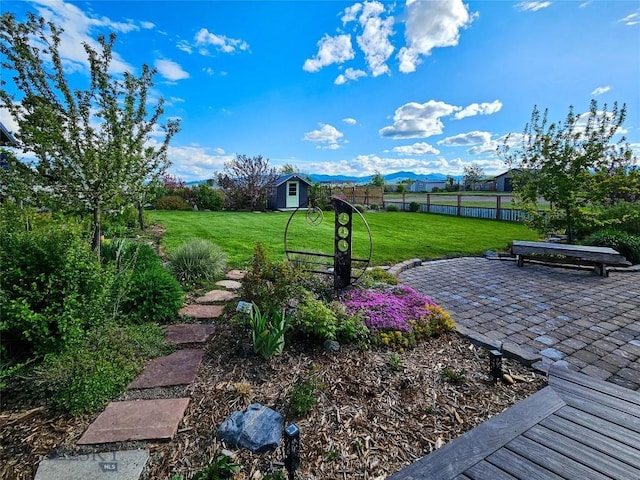 3950 Floweree, Helena, MT 59602 - view of yard with a patio area and an outbuilding