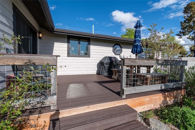 3950 Floweree, Helena, MT 59602 - deck featuring grilling area