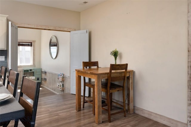 219 W Adams, Three Forks, MT 59752 - dining area with wood finished floors