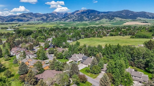 8A Gallatin Dr, Bozeman, MT 59718 - aerial view of residential area featuring a mountainous background