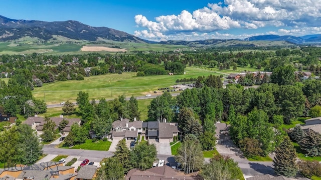 8A Gallatin Dr, Bozeman, MT 59718 - aerial view of residential area with a mountain backdrop