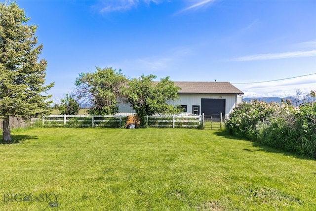 3575 Stucky Rd, Bozeman, MT 59715 - view of yard featuring a garage