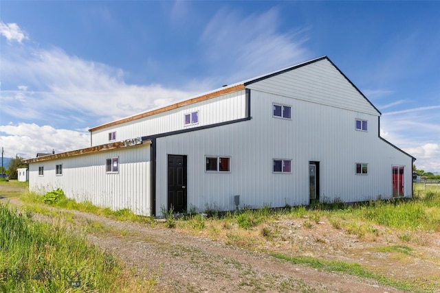 3575 Stucky Rd, Bozeman, MT 59715 - view of side of home featuring an outdoor structure