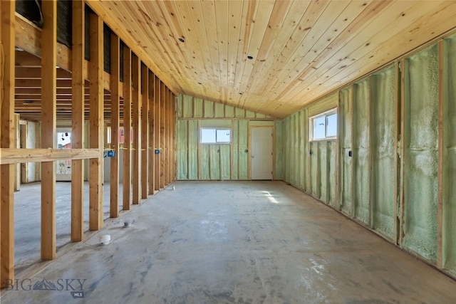 3575 Stucky Rd, Bozeman, MT 59715 - miscellaneous room featuring plenty of natural light and vaulted ceiling