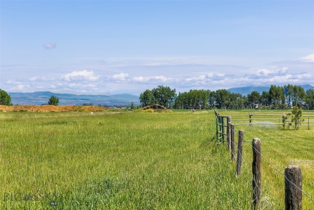 3575 Stucky Rd, Bozeman, MT 59715 - view of yard with a view of countryside and a mountain view