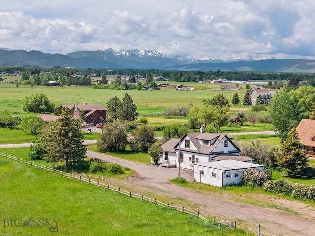 3575 Stucky Rd, Bozeman, MT 59715 - aerial view of sparsely populated area with mountains