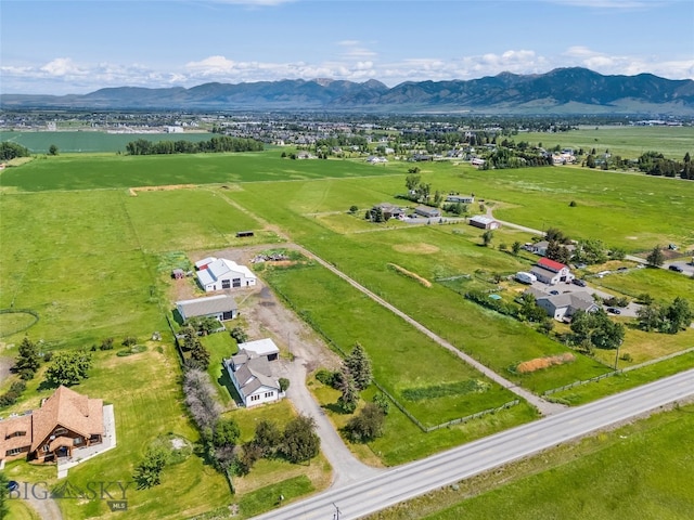 3575 Stucky Rd, Bozeman, MT 59715 - overview of rural landscape with a water and mountain view