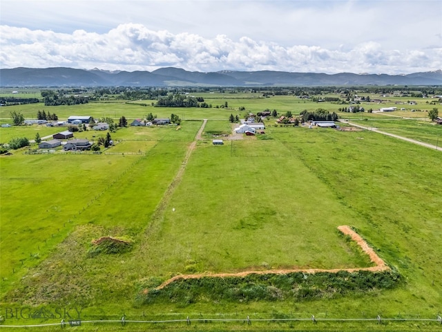 3575 Stucky Rd, Bozeman, MT 59715 - aerial view of sparsely populated area featuring a mountainous background and a pastoral area