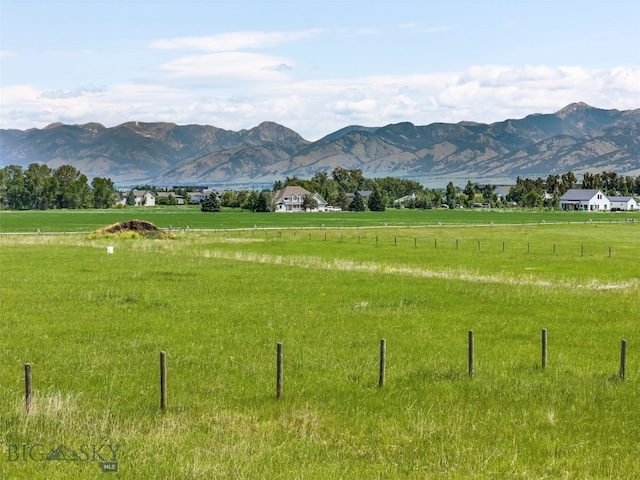 3575 Stucky Rd, Bozeman, MT 59715 - view of mountain background with rural landscape and agricultural land