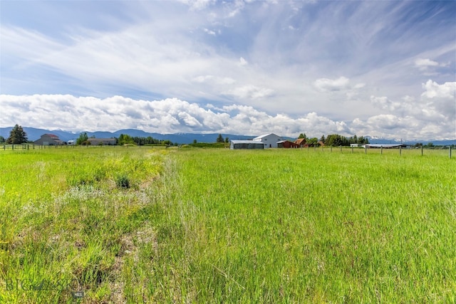 3575 Stucky Rd, Bozeman, MT 59715 - view of yard with a view of countryside and a mountain view