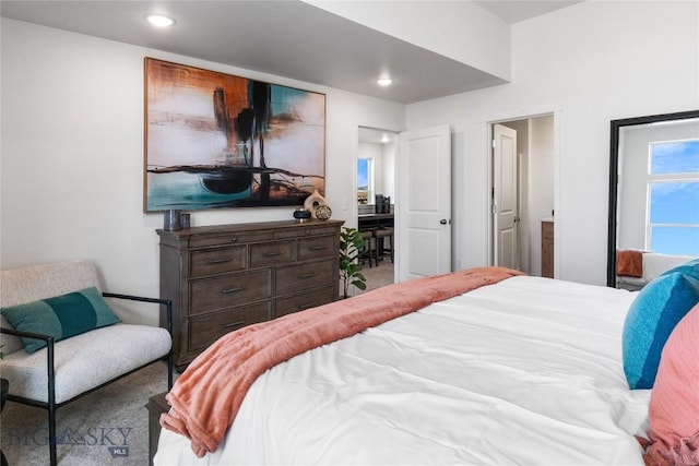 608 Mira Way Unit A, Belgrade, MT 59714 - bedroom featuring carpet flooring and recessed lighting