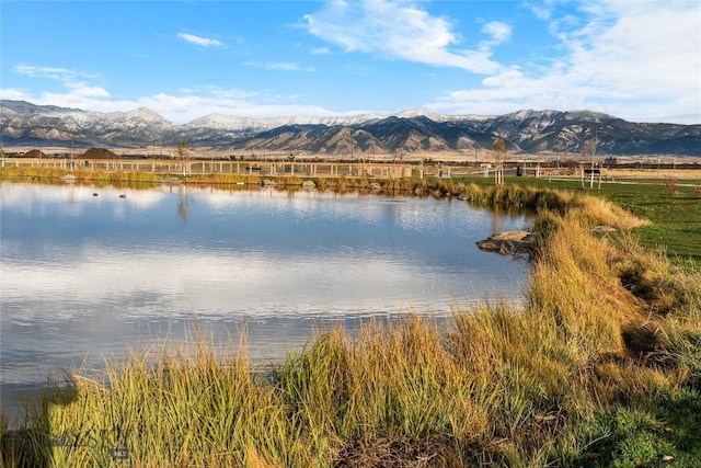 608 Mira Way Unit A, Belgrade, MT 59714 - water view featuring a mountainous background