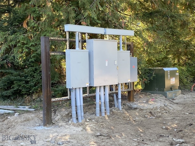 189 Blue Creek Rd, Heron, MT 59844 - exterior view of mail area and a pad mount transformer