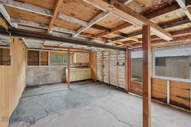 225 Mountain View Dr S, Anaconda, MT 59711 - misc room featuring concrete floors