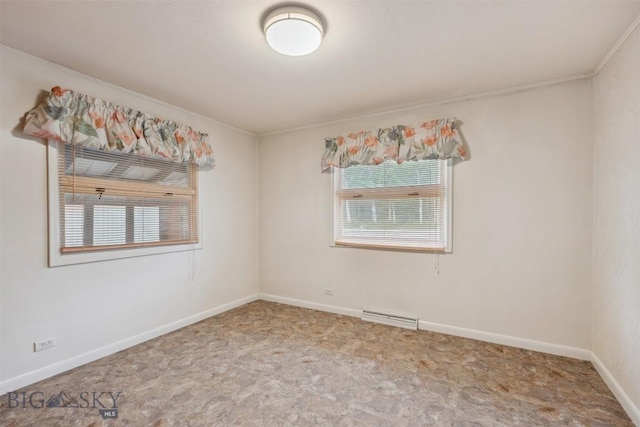 225 Mountain View Dr S, Anaconda, MT 59711 - carpeted empty room with ornamental molding