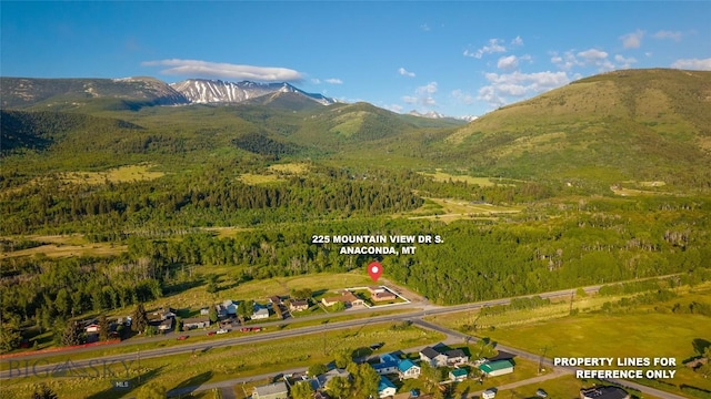 225 Mountain View Dr S, Anaconda, MT 59711 - view of mountain backdrop