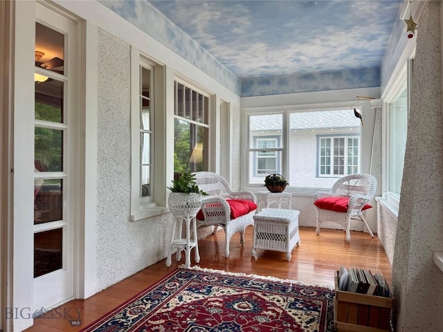 108 S 8th St, Livingston, MT 59047 - sunroom featuring wood finished floors