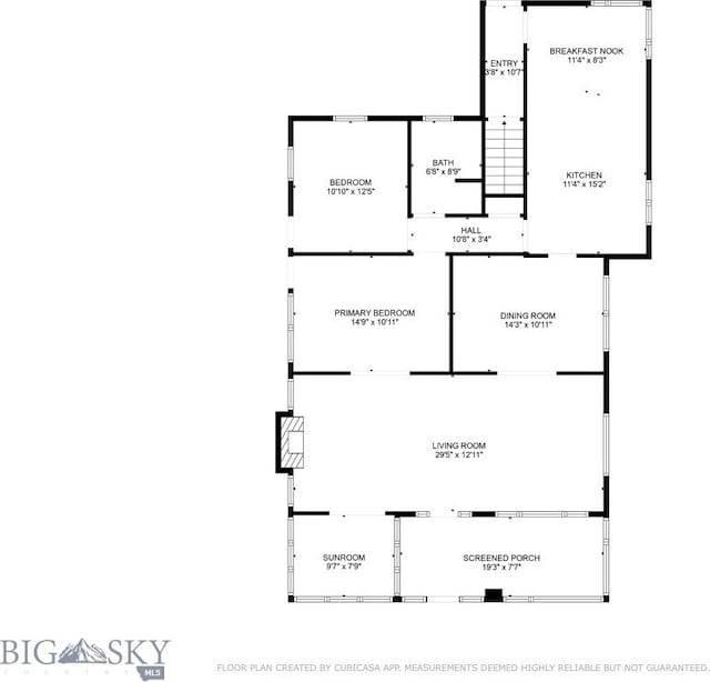108 S 8th St, Livingston, MT 59047 - view of property floor plan