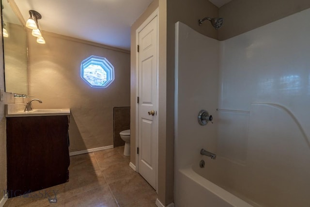 3 Evening Star Dr, Emigrant, MT 59027 - full bath featuring vanity, shower / bath combination, and tile patterned floors