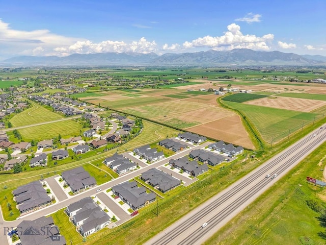 142 Albrey Trl Unit C, Bozeman, MT 59718 - aerial view of residential area with mountains