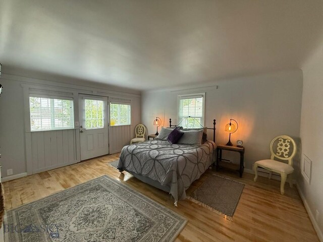 2821 Edwards, Butte, MT 59701 - bedroom featuring wood finished floors and baseboards