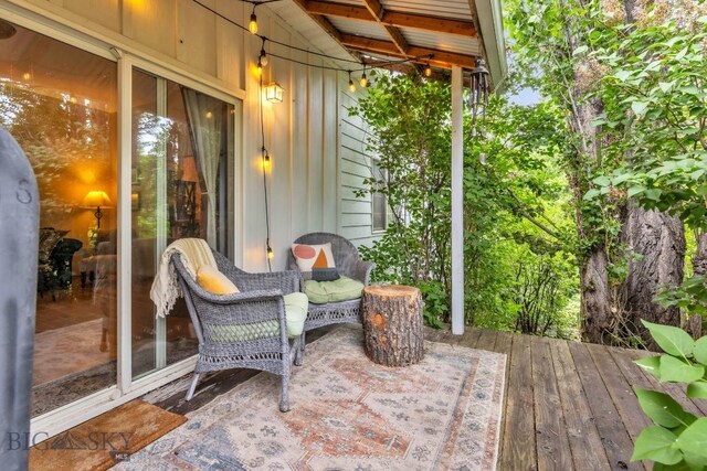 2801 W Villard St, Bozeman, MT 59718 - view of deck