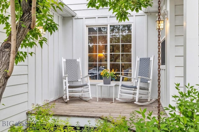 2801 W Villard St, Bozeman, MT 59718 - view of wooden terrace