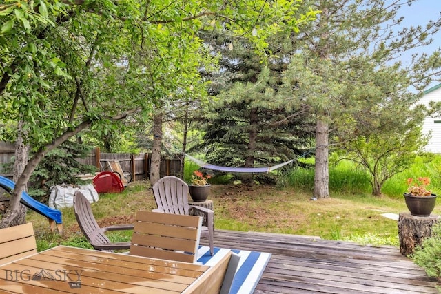2801 W Villard St, Bozeman, MT 59718 - view of wooden deck