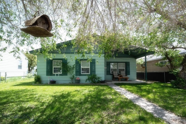 312 S California, Dillon, MT 59725 - back of house with covered porch