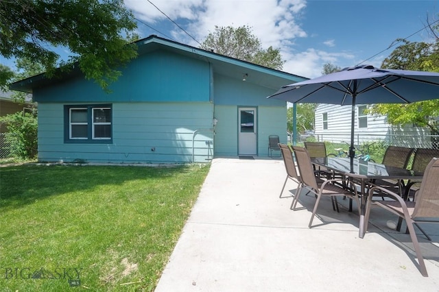 312 S California, Dillon, MT 59725 - view of patio featuring outdoor dining space