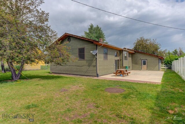 620 Higgins, Deer Lodge, MT 59722 - rear view of property with a patio