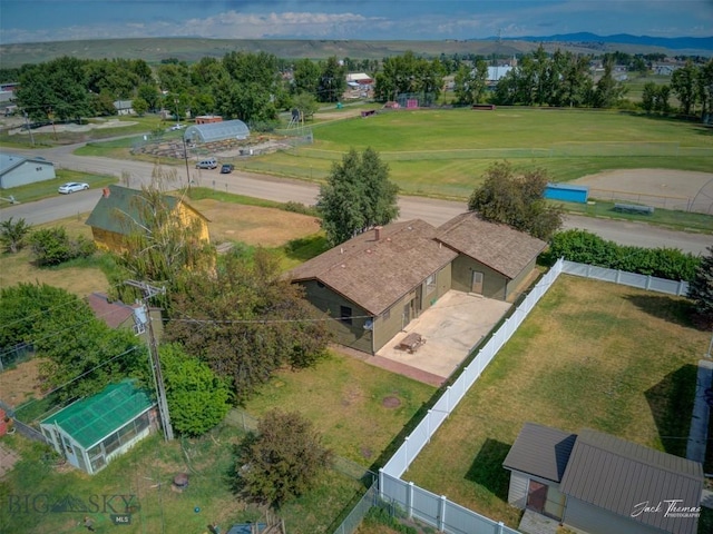 620 Higgins, Deer Lodge, MT 59722 - aerial view of mountains