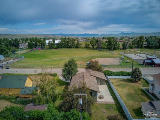 620 Higgins, Deer Lodge, MT 59722 - aerial view of mountains
