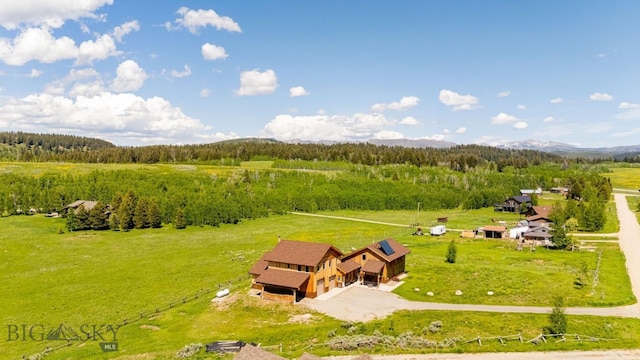 241 Aspen Loop Rd, West Yellowstone, MT 59758 - overview of rural landscape with a forest